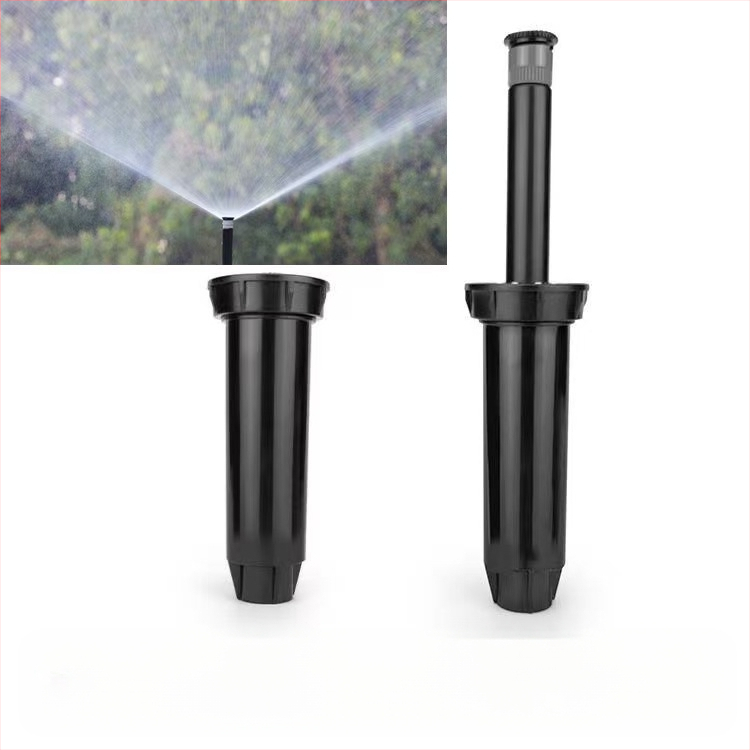 Guangying užkasamas teleskopinis purkštuvas su 360° sukimu, skirtas laistymui vejo ir sode (inžineriniai plastikai)