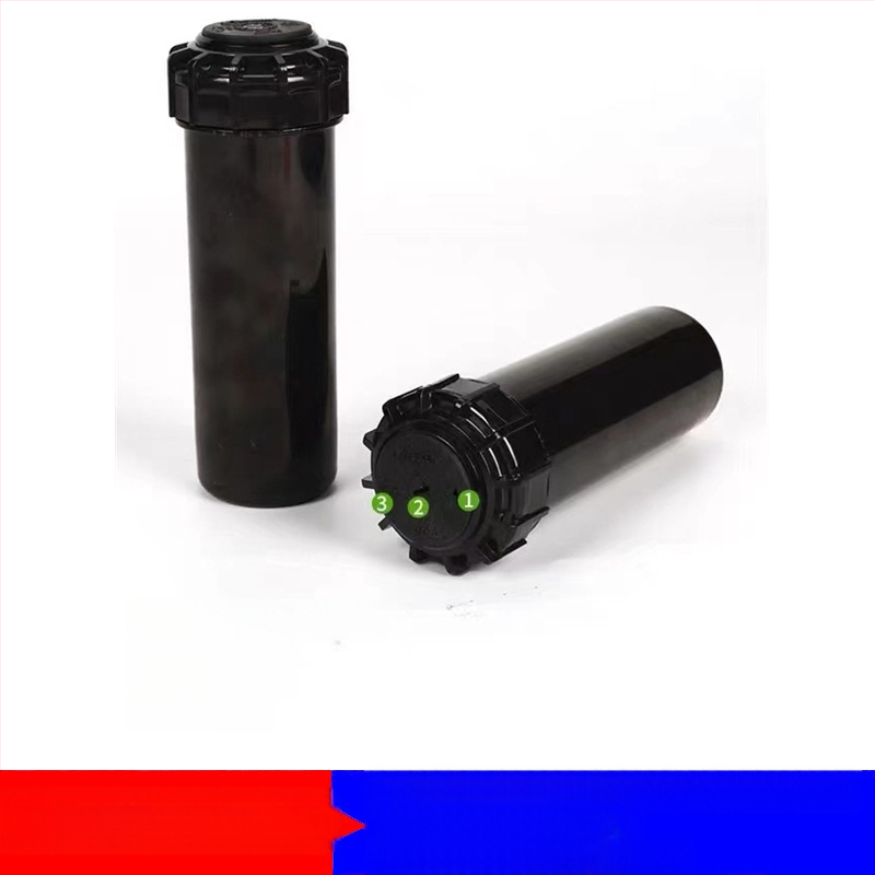 Guangying užkasamas teleskopinis purkštuvas su 360° sukimu, skirtas laistymui vejo ir sode (inžineriniai plastikai)