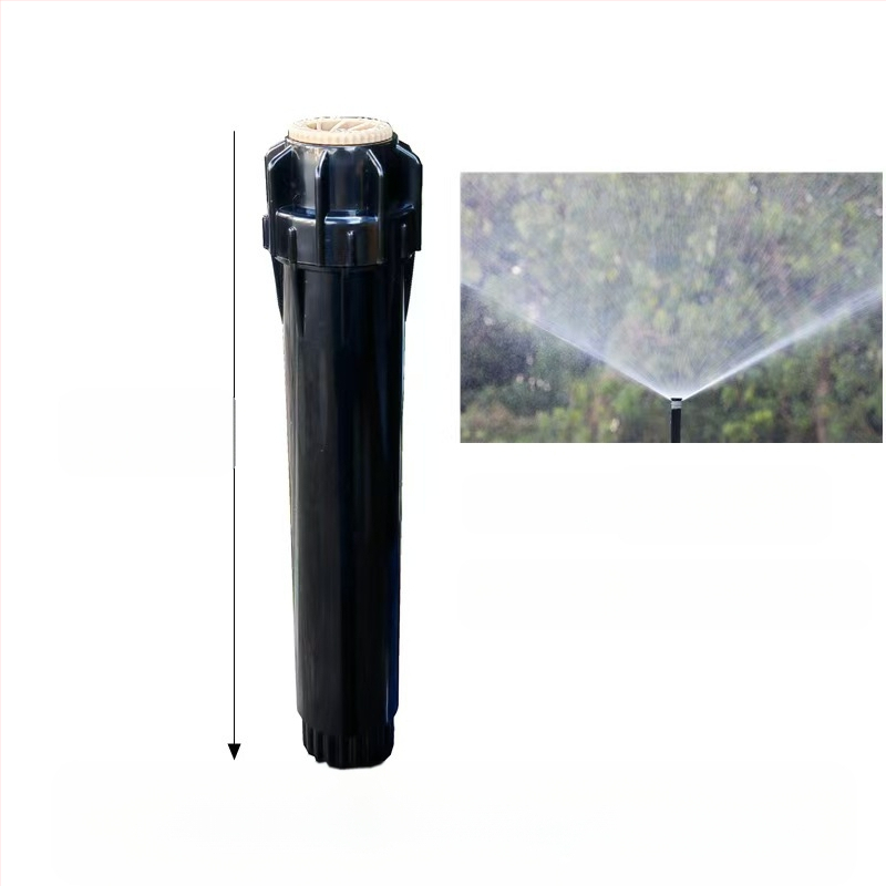 Guangying užkasamas teleskopinis purkštuvas su 360° sukimu, skirtas laistymui vejo ir sode (inžineriniai plastikai)