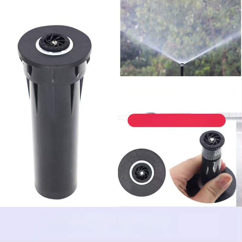 Guangying užkasamas teleskopinis purkštuvas su 360° sukimu, skirtas laistymui vejo ir sode (inžineriniai plastikai)