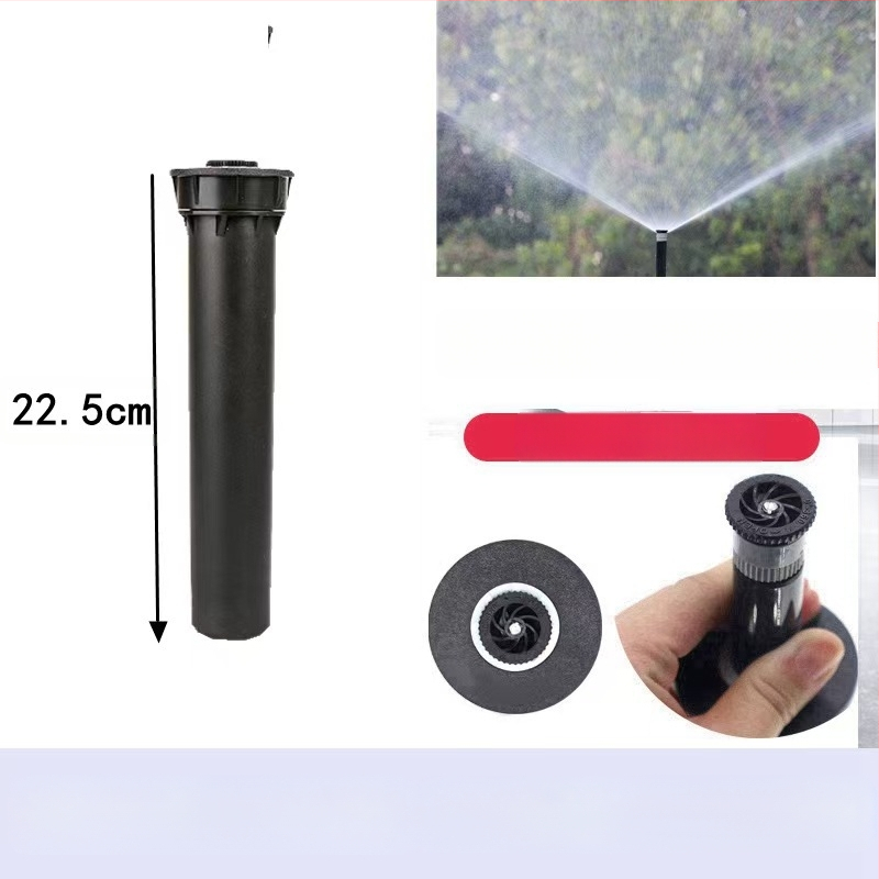 Guangying užkasamas teleskopinis purkštuvas su 360° sukimu, skirtas laistymui vejo ir sode (inžineriniai plastikai)