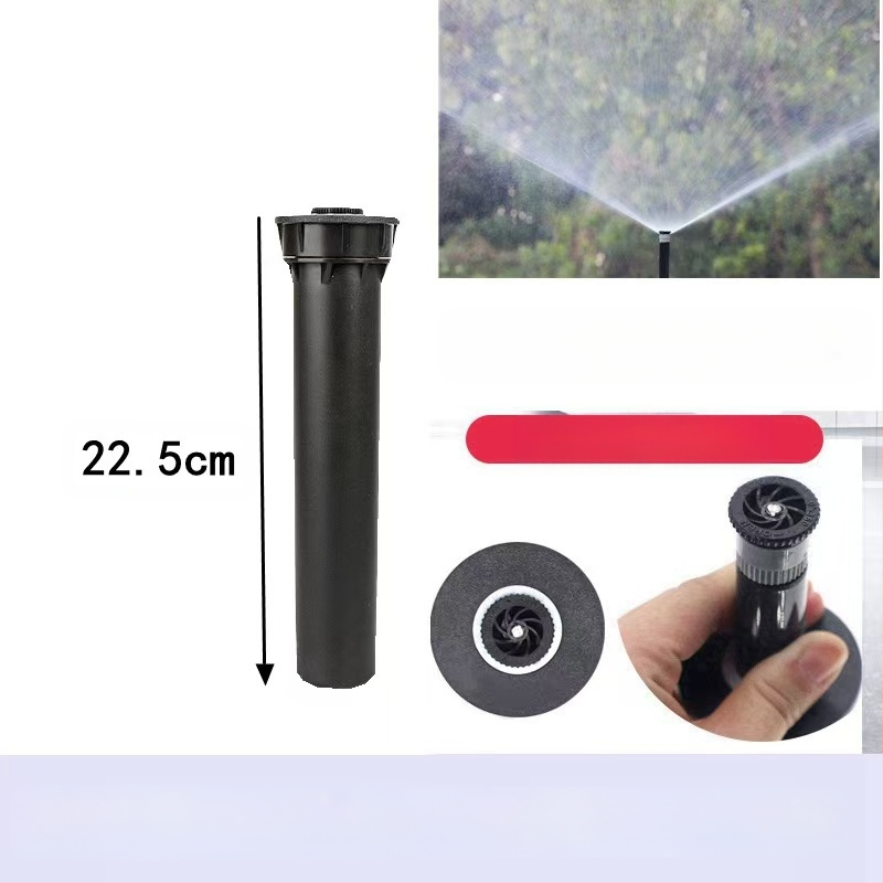 Guangying užkasamas teleskopinis purkštuvas su 360° sukimu, skirtas laistymui vejo ir sode (inžineriniai plastikai)