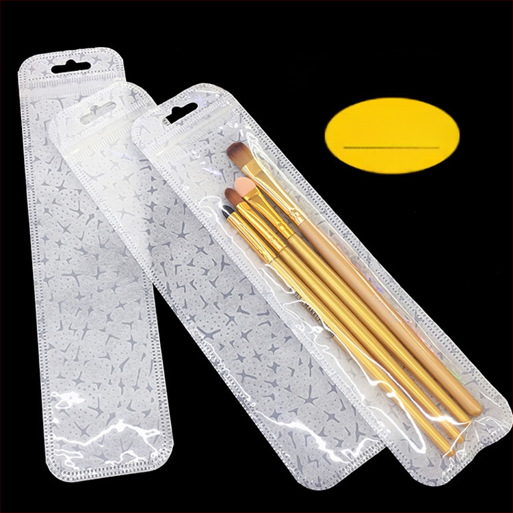 Caurspīdīga pašaizveramā dāvanu iepakojuma soma ar noapaļotiem stūriem; aizvēršanas garums 2.5 cm; iepakojumā 50 gab.; materiāls: jauns materiāls