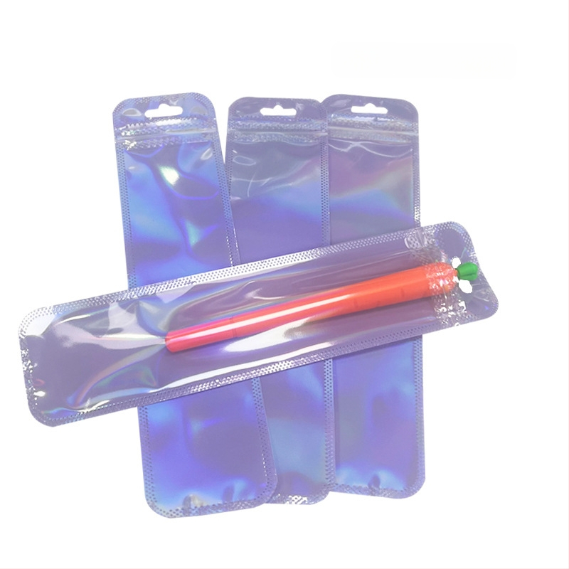 Caurspīdīga pašaizveramā dāvanu iepakojuma soma ar noapaļotiem stūriem; aizvēršanas garums 2.5 cm; iepakojumā 50 gab.; materiāls: jauns materiāls