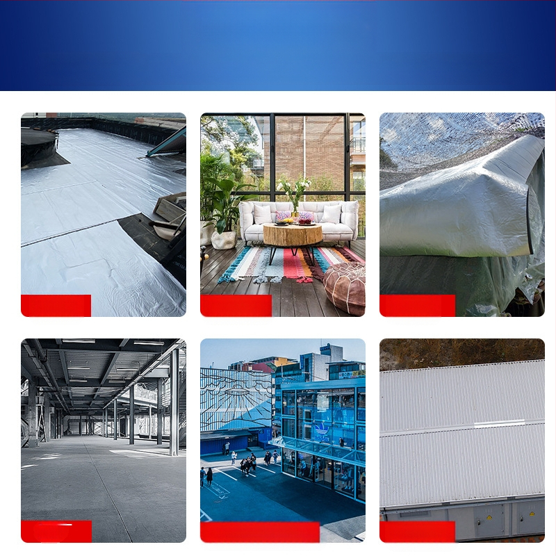 Vată izolație cu folie de aluminiu – izolație autoadezivă pentru acoperiș, microporoasă, miez din cauciuc-vată, rolă, 0,033 W/mK