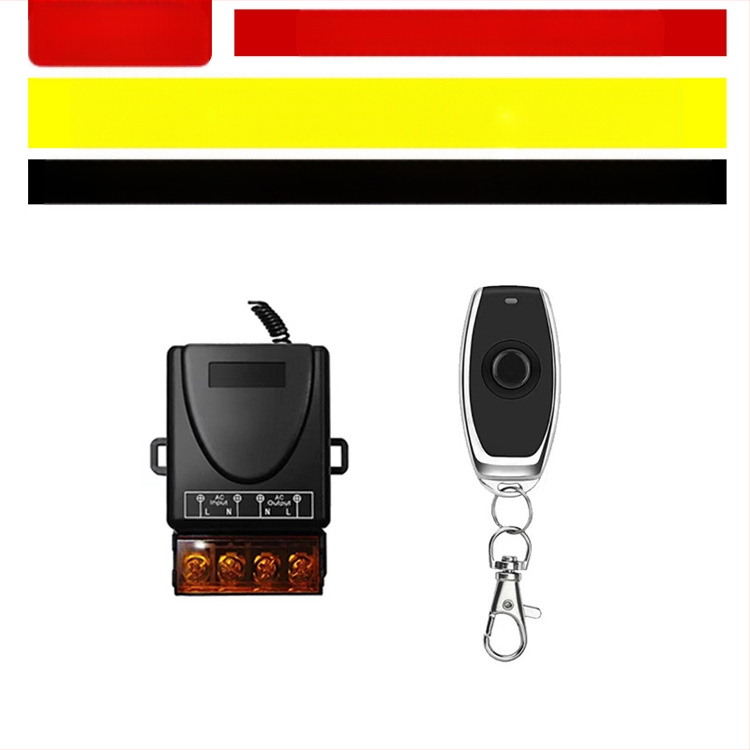 Belaidė nuotolinio valdymo jungiklis lempai ir varikliui – Ruiduo chuang