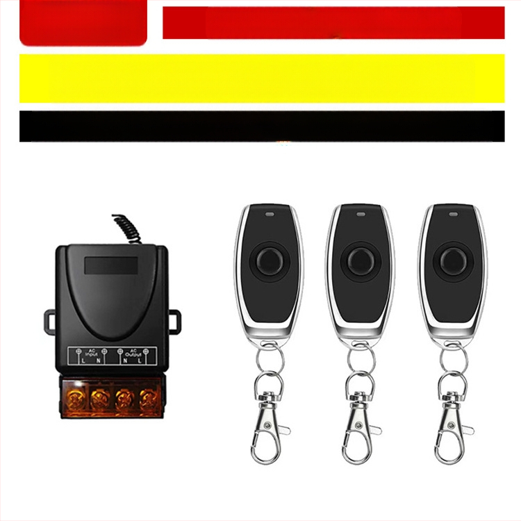 Belaidė nuotolinio valdymo jungiklis lempai ir varikliui – Ruiduo chuang