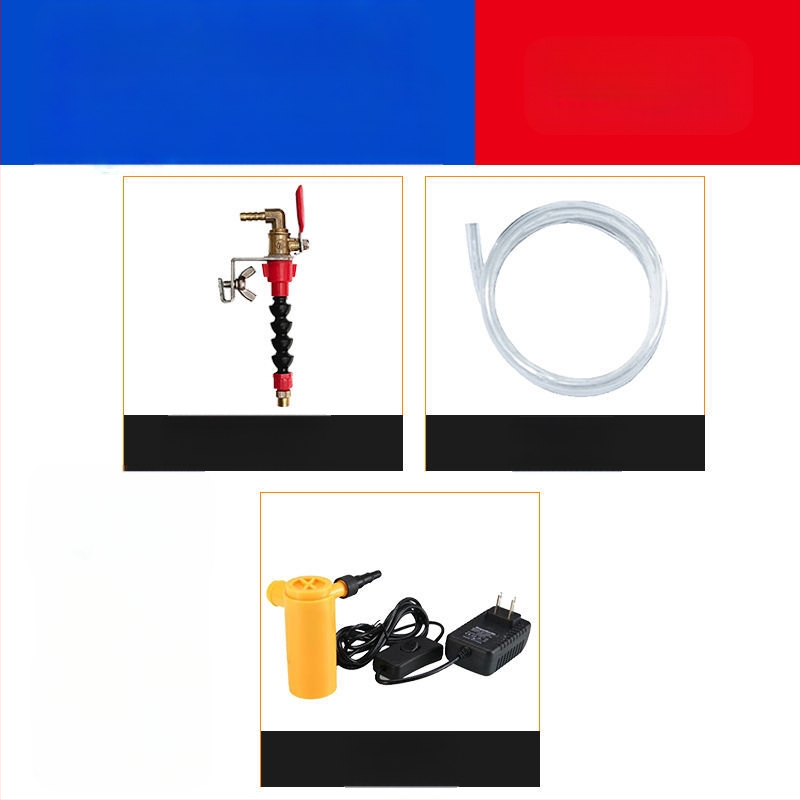 Συσκευή ψεκασμού νερού για κοπτικές και διατρητικές μηχανές με προστασία από σκόνη και ψύξη, καθολικό για μηχανές μαρμάρου, εξάρτημα γωνιακού τροχού