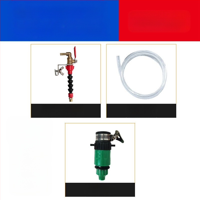 Συσκευή ψεκασμού νερού για κοπτικές και διατρητικές μηχανές με προστασία από σκόνη και ψύξη, καθολικό για μηχανές μαρμάρου, εξάρτημα γωνιακού τροχού