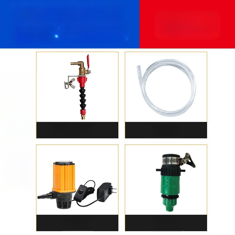 Συσκευή ψεκασμού νερού για κοπτικές και διατρητικές μηχανές με προστασία από σκόνη και ψύξη, καθολικό για μηχανές μαρμάρου, εξάρτημα γωνιακού τροχού