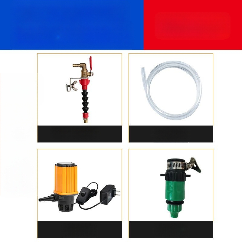 Συσκευή ψεκασμού νερού για κοπτικές και διατρητικές μηχανές με προστασία από σκόνη και ψύξη, καθολικό για μηχανές μαρμάρου, εξάρτημα γωνιακού τροχού