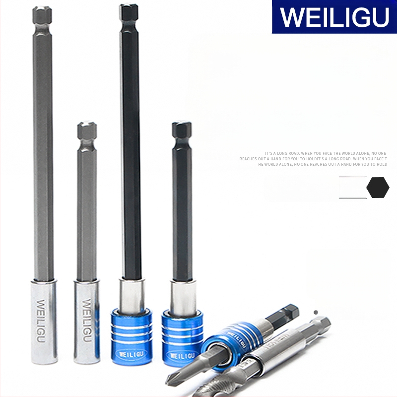 Magnetinis pratęsimo velenas elektriniam atsuktuvui — nerūdijantis plienas, savarankiškai užrakintas, bitų laikiklis