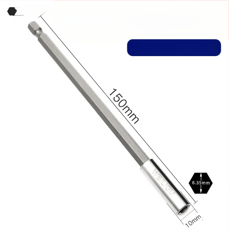 Magnetinis pratęsimo velenas elektriniam atsuktuvui — nerūdijantis plienas, savarankiškai užrakintas, bitų laikiklis