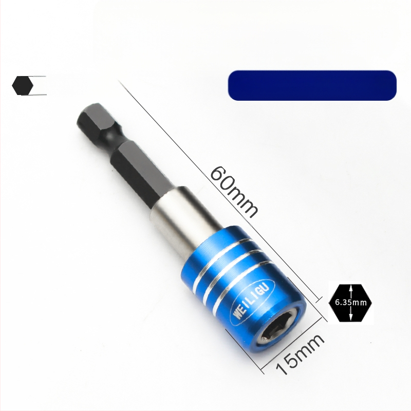 Magnetinis pratęsimo velenas elektriniam atsuktuvui — nerūdijantis plienas, savarankiškai užrakintas, bitų laikiklis