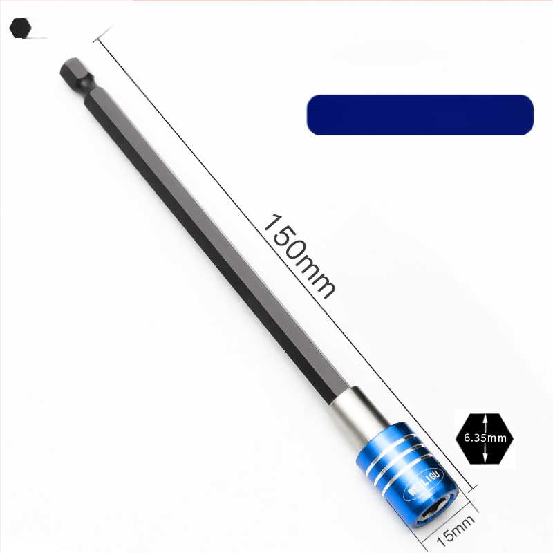 Magnetinis pratęsimo velenas elektriniam atsuktuvui — nerūdijantis plienas, savarankiškai užrakintas, bitų laikiklis