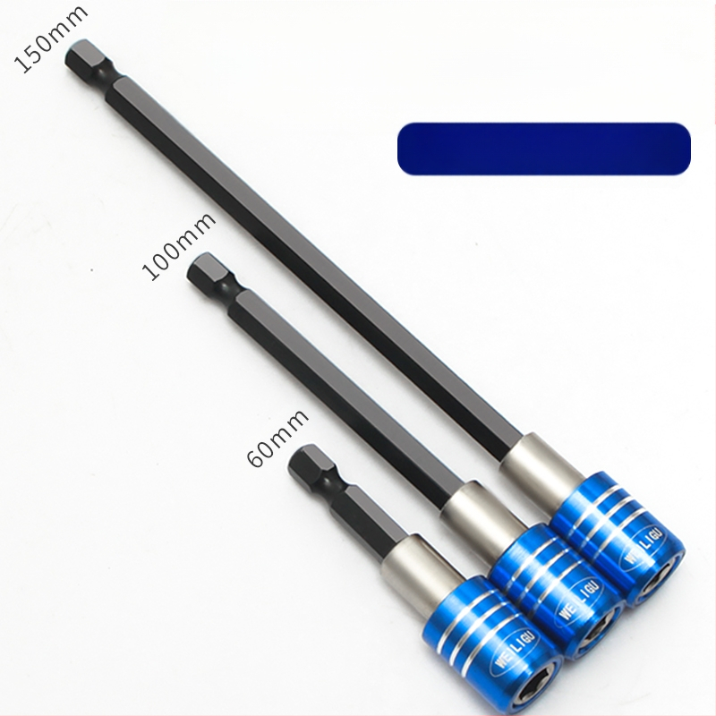 Magnetinis pratęsimo velenas elektriniam atsuktuvui — nerūdijantis plienas, savarankiškai užrakintas, bitų laikiklis