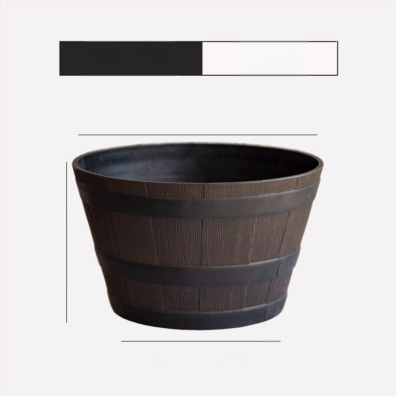 Цветарник от смола, подов модел, класически стил, за домашно градинарство