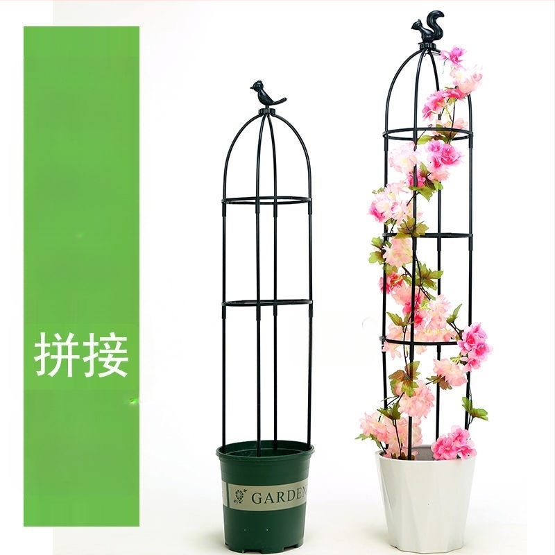 Sodininkystės lipančių augalų rėmas rožėms ir klematitėms, skėtis formos rėmas, grybos formos gėlių laikiklis, augalų palaikymo šakelė lauko naudojimui (Stilius: Pastoralinis; Augimo temperatūra: Kita; Augalų rūšys: Kita)