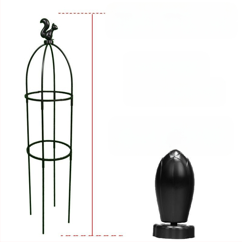 Sodininkystės lipančių augalų rėmas rožėms ir klematitėms, skėtis formos rėmas, grybos formos gėlių laikiklis, augalų palaikymo šakelė lauko naudojimui (Stilius: Pastoralinis; Augimo temperatūra: Kita; Augalų rūšys: Kita)