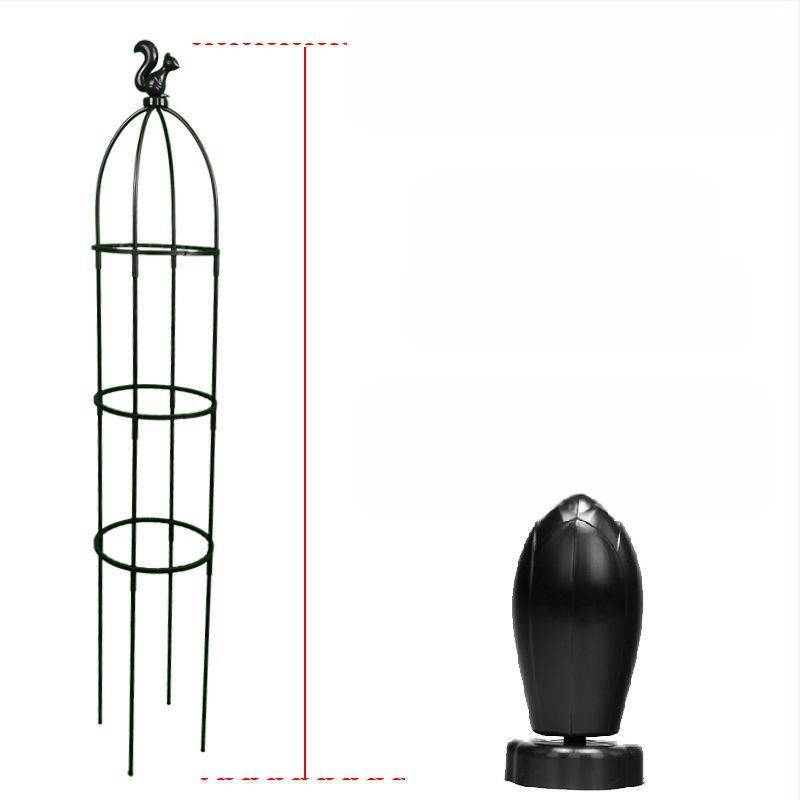 Sodininkystės lipančių augalų rėmas rožėms ir klematitėms, skėtis formos rėmas, grybos formos gėlių laikiklis, augalų palaikymo šakelė lauko naudojimui (Stilius: Pastoralinis; Augimo temperatūra: Kita; Augalų rūšys: Kita)