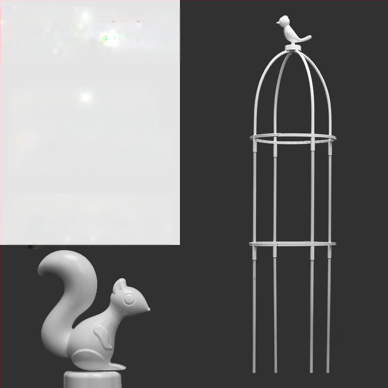 Sodininkystės lipančių augalų rėmas rožėms ir klematitėms, skėtis formos rėmas, grybos formos gėlių laikiklis, augalų palaikymo šakelė lauko naudojimui (Stilius: Pastoralinis; Augimo temperatūra: Kita; Augalų rūšys: Kita)