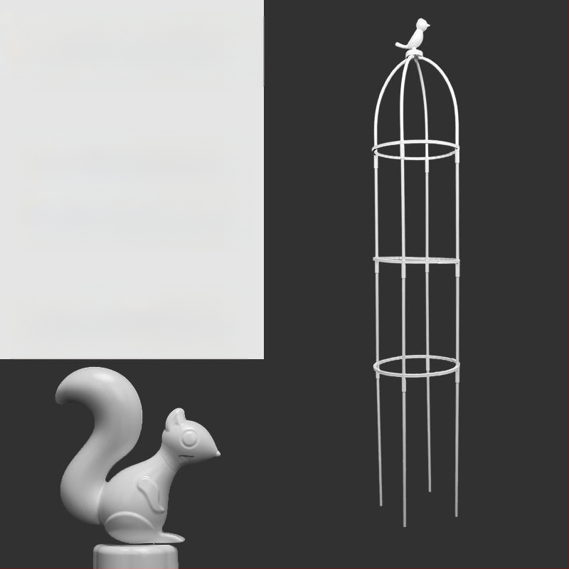 Sodininkystės lipančių augalų rėmas rožėms ir klematitėms, skėtis formos rėmas, grybos formos gėlių laikiklis, augalų palaikymo šakelė lauko naudojimui (Stilius: Pastoralinis; Augimo temperatūra: Kita; Augalų rūšys: Kita)