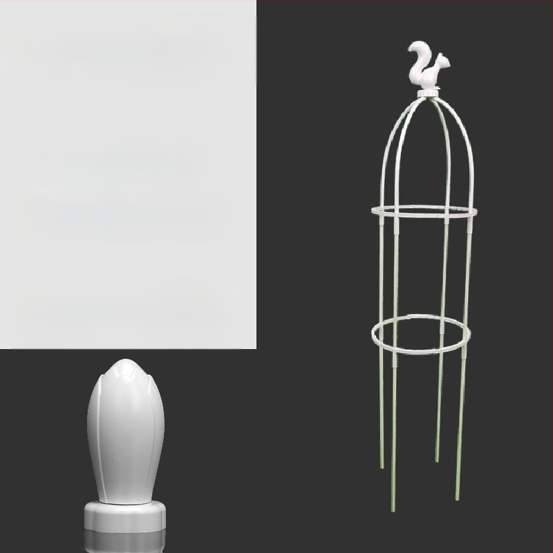 Sodininkystės lipančių augalų rėmas rožėms ir klematitėms, skėtis formos rėmas, grybos formos gėlių laikiklis, augalų palaikymo šakelė lauko naudojimui (Stilius: Pastoralinis; Augimo temperatūra: Kita; Augalų rūšys: Kita)