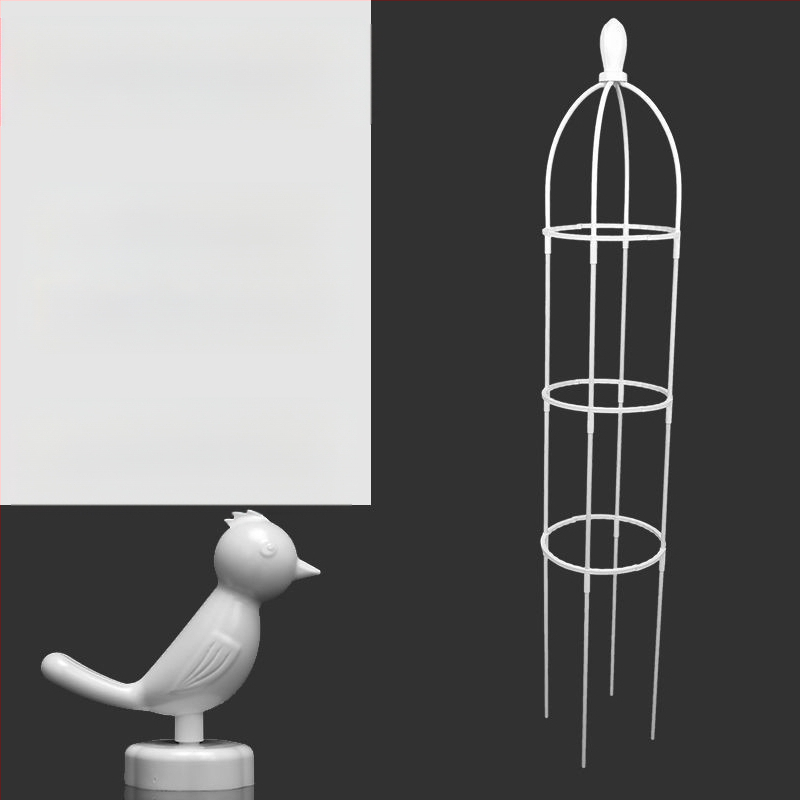 Sodininkystės lipančių augalų rėmas rožėms ir klematitėms, skėtis formos rėmas, grybos formos gėlių laikiklis, augalų palaikymo šakelė lauko naudojimui (Stilius: Pastoralinis; Augimo temperatūra: Kita; Augalų rūšys: Kita)