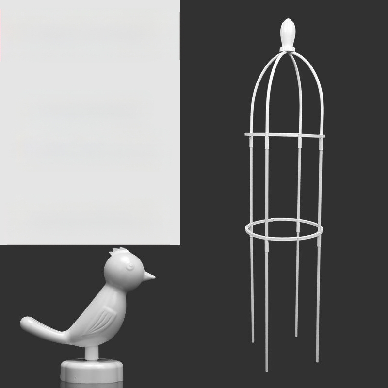 Sodininkystės lipančių augalų rėmas rožėms ir klematitėms, skėtis formos rėmas, grybos formos gėlių laikiklis, augalų palaikymo šakelė lauko naudojimui (Stilius: Pastoralinis; Augimo temperatūra: Kita; Augalų rūšys: Kita)