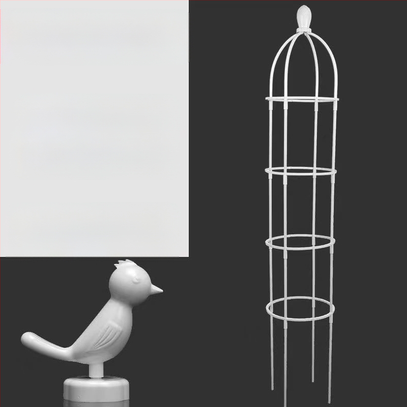 Sodininkystės lipančių augalų rėmas rožėms ir klematitėms, skėtis formos rėmas, grybos formos gėlių laikiklis, augalų palaikymo šakelė lauko naudojimui (Stilius: Pastoralinis; Augimo temperatūra: Kita; Augalų rūšys: Kita)