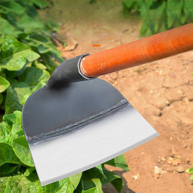 Mangano plieno sodo kastuvė, daugiafunkcinis įrankis ravėjimui, kasimui ir daržovių sodinimui