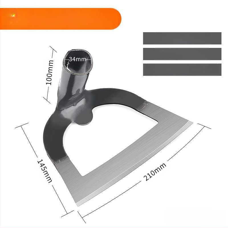 Mangano plieno sodo kastuvė, daugiafunkcinis įrankis ravėjimui, kasimui ir daržovių sodinimui