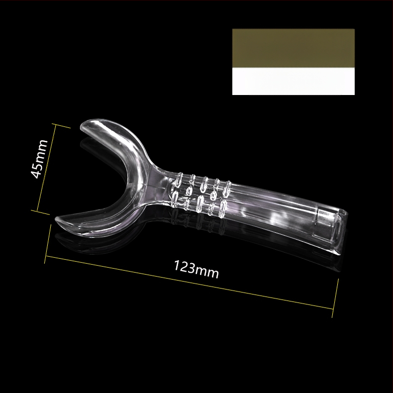 Ortodontiska divgalvains metāla retraktors-atvērējs, augstas temperatūras izturība, pieaugušajiem, mutes fotogrāfija