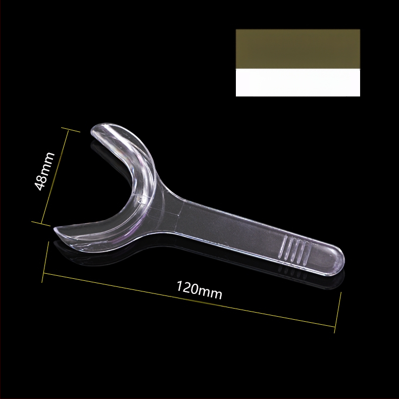 Ortodontiska divgalvains metāla retraktors-atvērējs, augstas temperatūras izturība, pieaugušajiem, mutes fotogrāfija