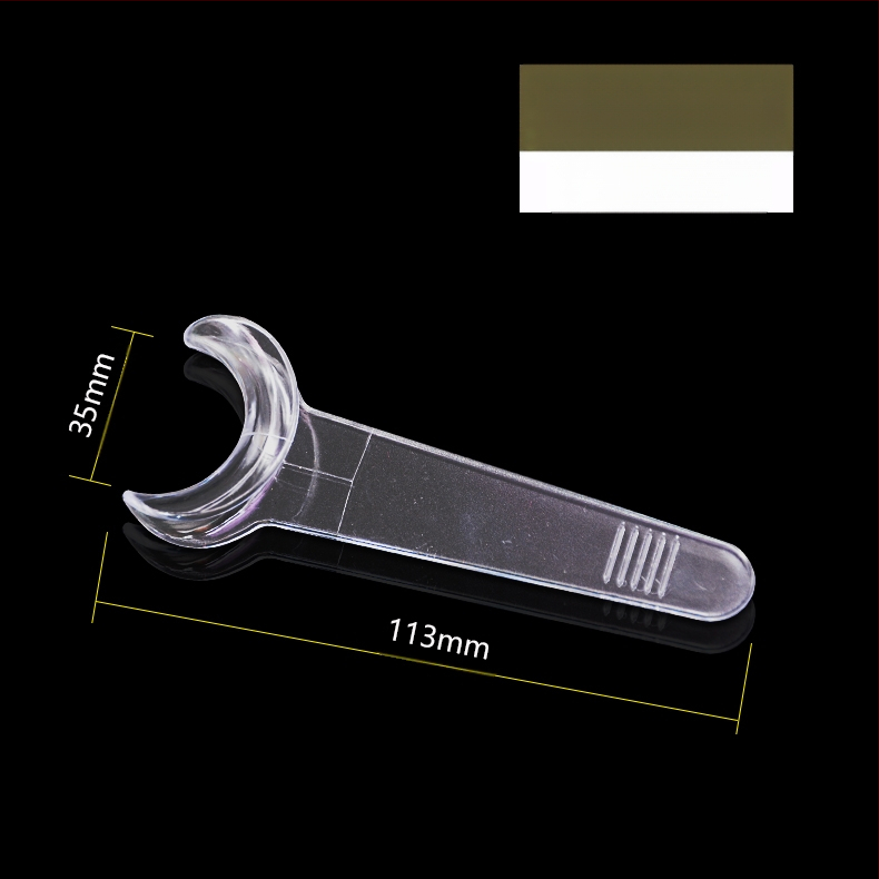 Ortodontiska divgalvains metāla retraktors-atvērējs, augstas temperatūras izturība, pieaugušajiem, mutes fotogrāfija