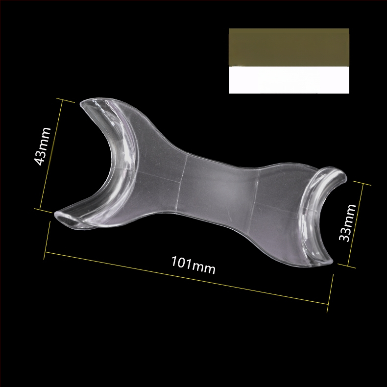 Ortodontiska divgalvains metāla retraktors-atvērējs, augstas temperatūras izturība, pieaugušajiem, mutes fotogrāfija