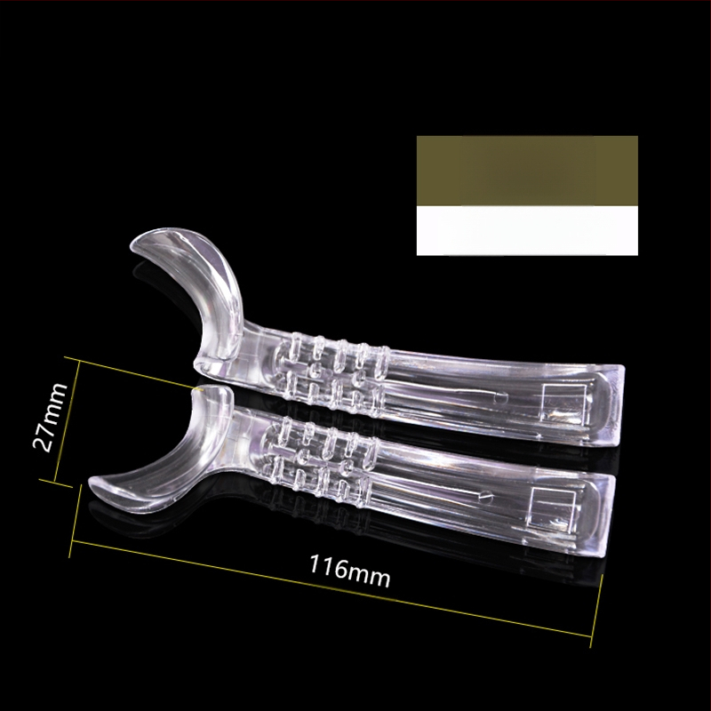 Ortodontiska divgalvains metāla retraktors-atvērējs, augstas temperatūras izturība, pieaugušajiem, mutes fotogrāfija