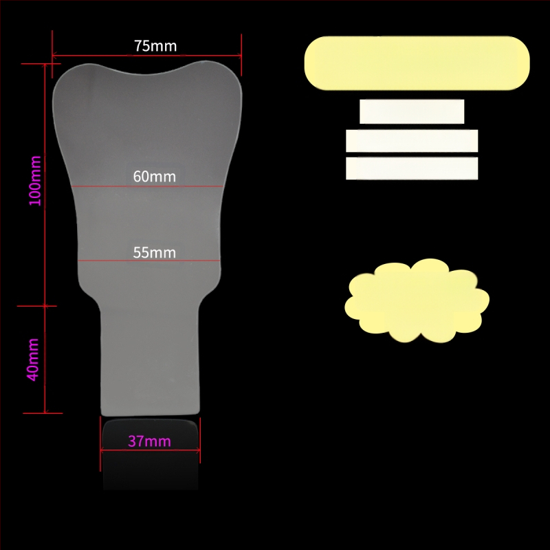 Ortodontiska divgalvains metāla retraktors-atvērējs, augstas temperatūras izturība, pieaugušajiem, mutes fotogrāfija
