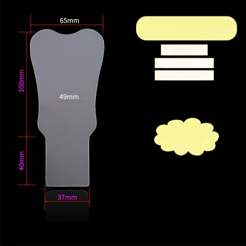 Ortodontiska divgalvains metāla retraktors-atvērējs, augstas temperatūras izturība, pieaugušajiem, mutes fotogrāfija