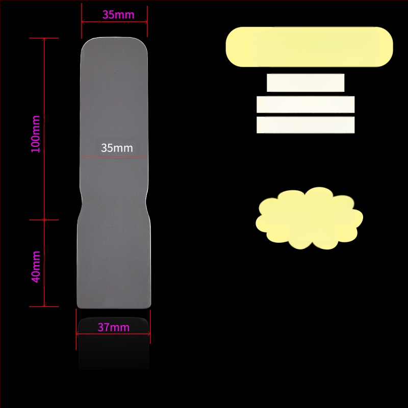 Ortodontiska divgalvains metāla retraktors-atvērējs, augstas temperatūras izturība, pieaugušajiem, mutes fotogrāfija