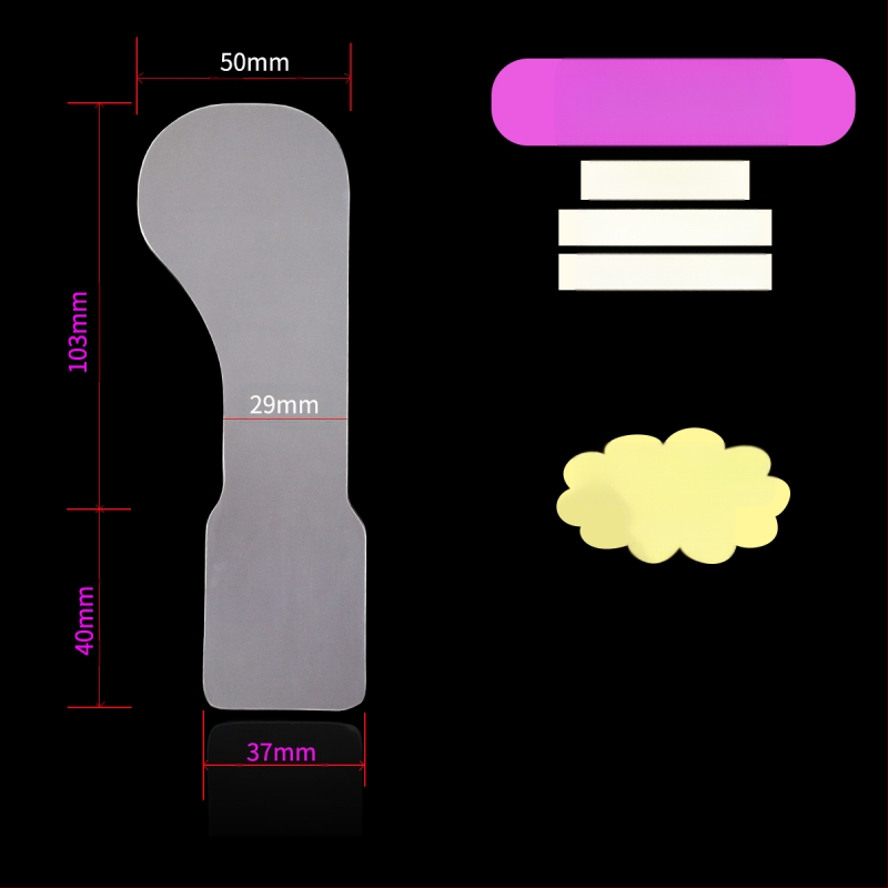 Ortodontiska divgalvains metāla retraktors-atvērējs, augstas temperatūras izturība, pieaugušajiem, mutes fotogrāfija