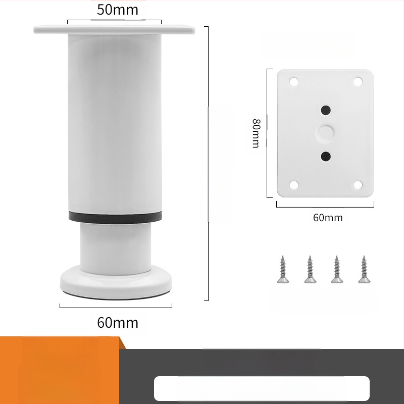Регулируеми крачета за мебели – Qiaoju qiaojian hardware, модел QJDL-BXGGJ-7, материал: неръждаема стомана/хладно валцована стомана, подходящи за шкафове и дивани, стил: модерен минимализъм