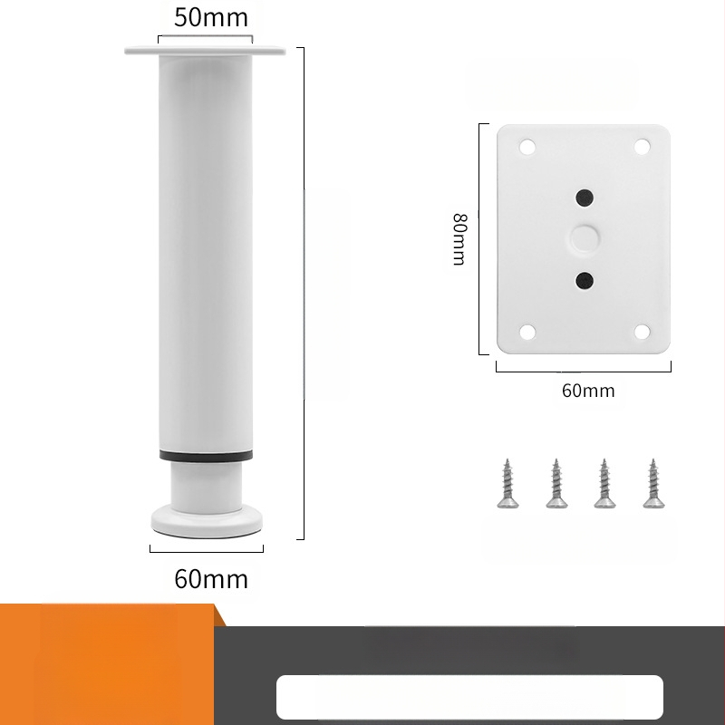 Регулируеми крачета за мебели – Qiaoju qiaojian hardware, модел QJDL-BXGGJ-7, материал: неръждаема стомана/хладно валцована стомана, подходящи за шкафове и дивани, стил: модерен минимализъм
