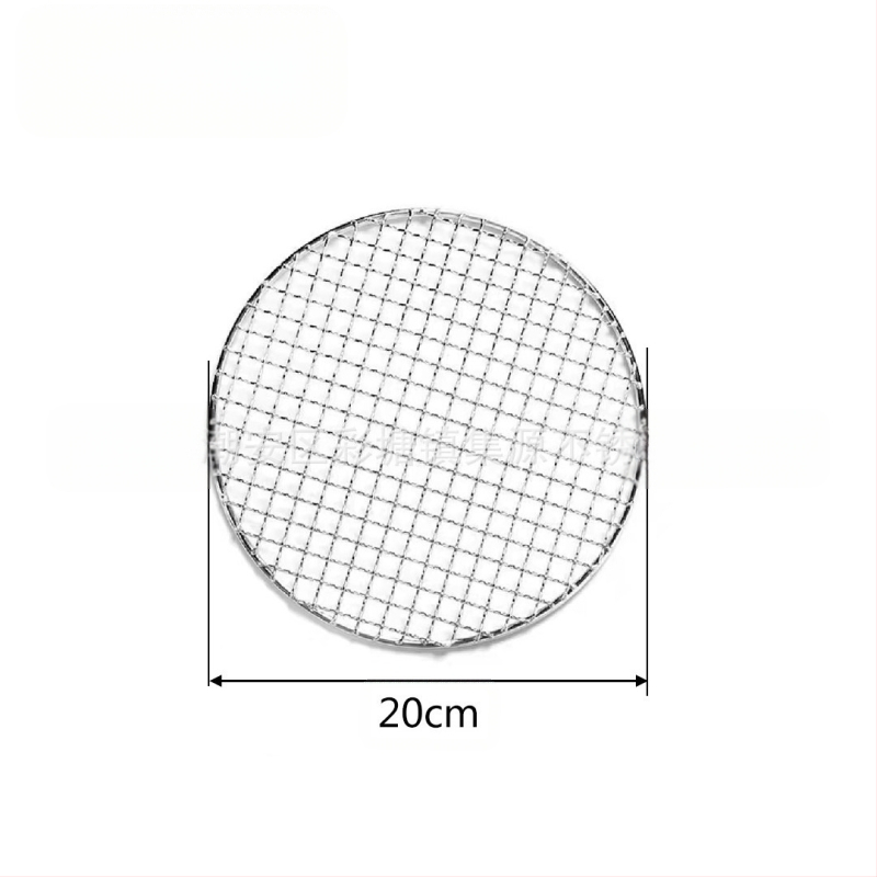 Nerūdijančio plieno kepsninės grotelių laikiklis, apvalios formos – daugiafunkcis, nešiojamas, lengvai valomas – pagamintas taškinio suvirinimo ir štampavimo technologija