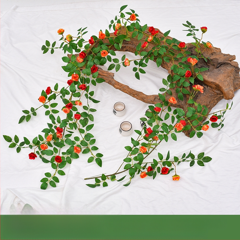 Plastikinis dirbtinis vijoklis su gėlėmis vidaus apdailai; Medžiaga: 3238504; Įvairovė: Daisy; Paskirtis: Kita