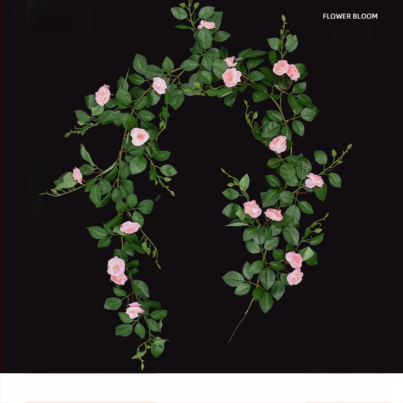 Plastikinis dirbtinis vijoklis su gėlėmis vidaus apdailai; Medžiaga: 3238504; Įvairovė: Daisy; Paskirtis: Kita