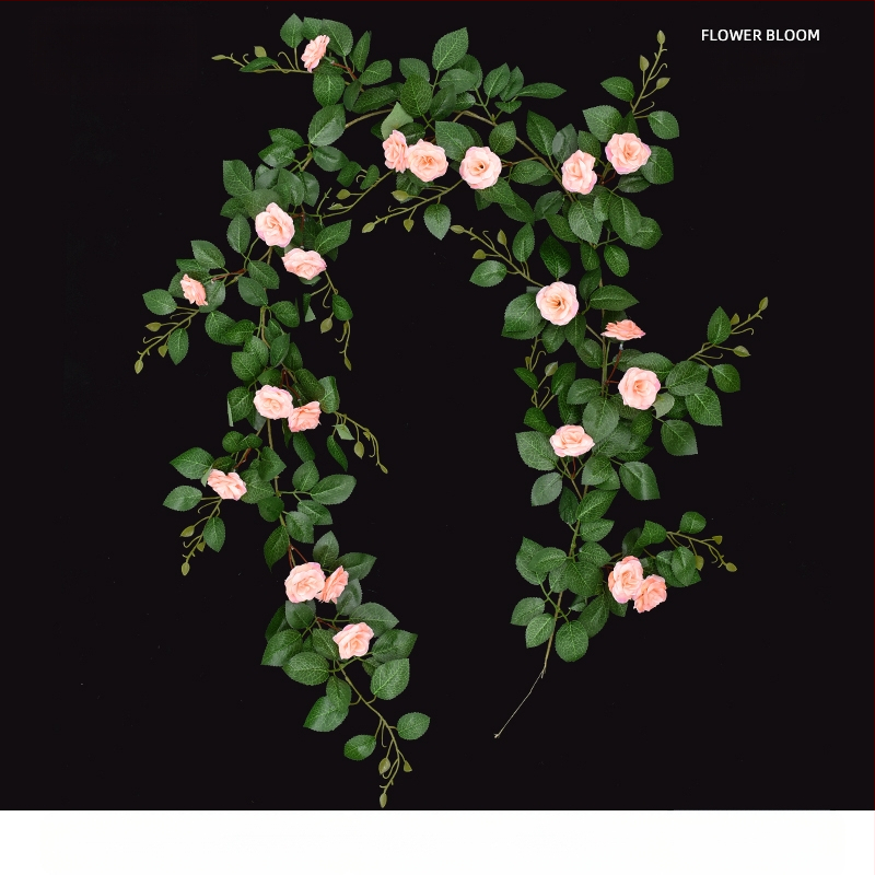 Plastikinis dirbtinis vijoklis su gėlėmis vidaus apdailai; Medžiaga: 3238504; Įvairovė: Daisy; Paskirtis: Kita