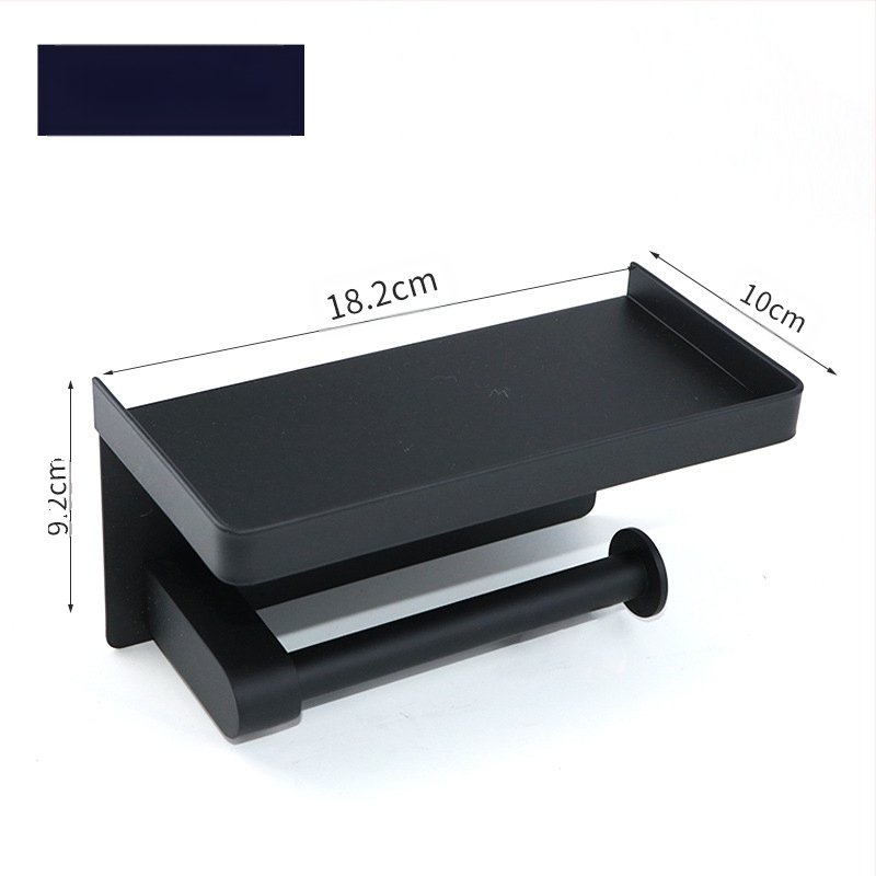 Huanuo nerūdijančio plieno 304 laikiklis tualetiniam popieriui, kvadratinė forma, veidrodinis paviršius, šiuolaikinis minimalistinis stilius