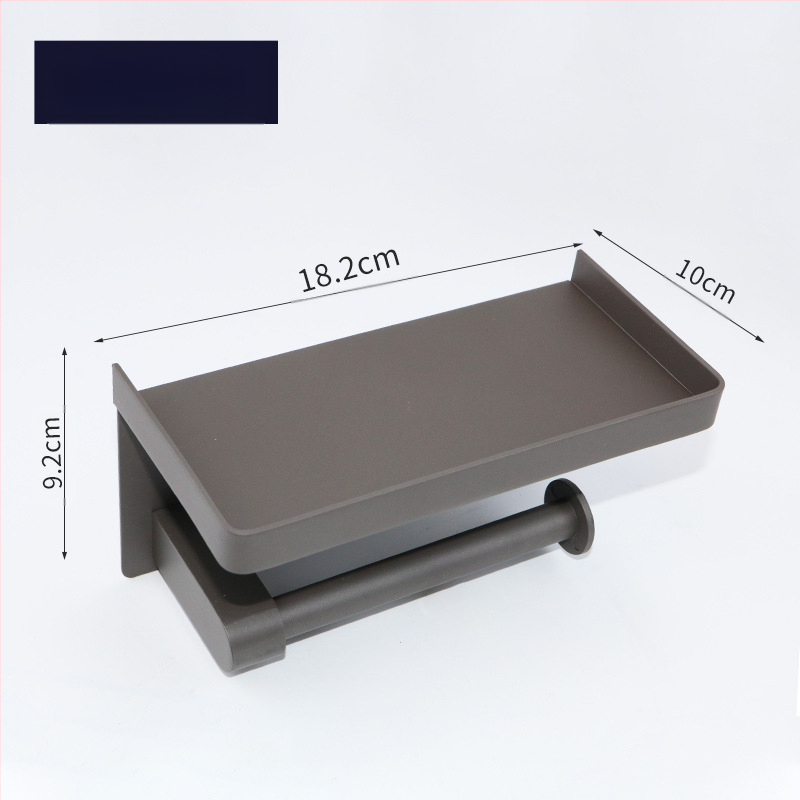 Huanuo nerūdijančio plieno 304 laikiklis tualetiniam popieriui, kvadratinė forma, veidrodinis paviršius, šiuolaikinis minimalistinis stilius