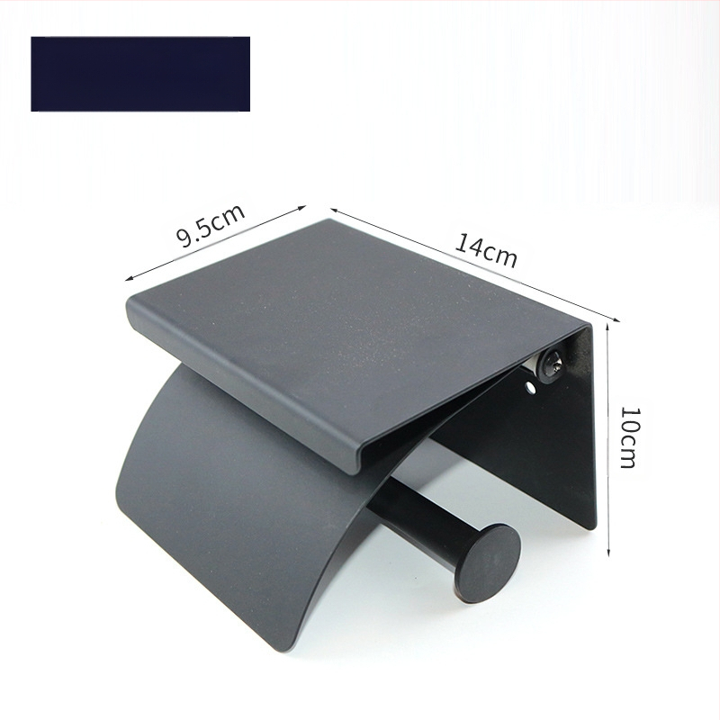 Huanuo nerūdijančio plieno 304 laikiklis tualetiniam popieriui, kvadratinė forma, veidrodinis paviršius, šiuolaikinis minimalistinis stilius